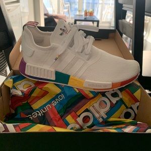 Adidas NMD_R1 Pride Shoes Unisex Men’s size 9